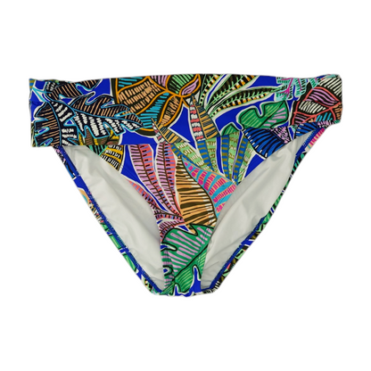 Blue Tropical Swim Bottom