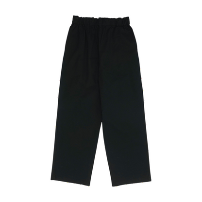 Black Straight Pants