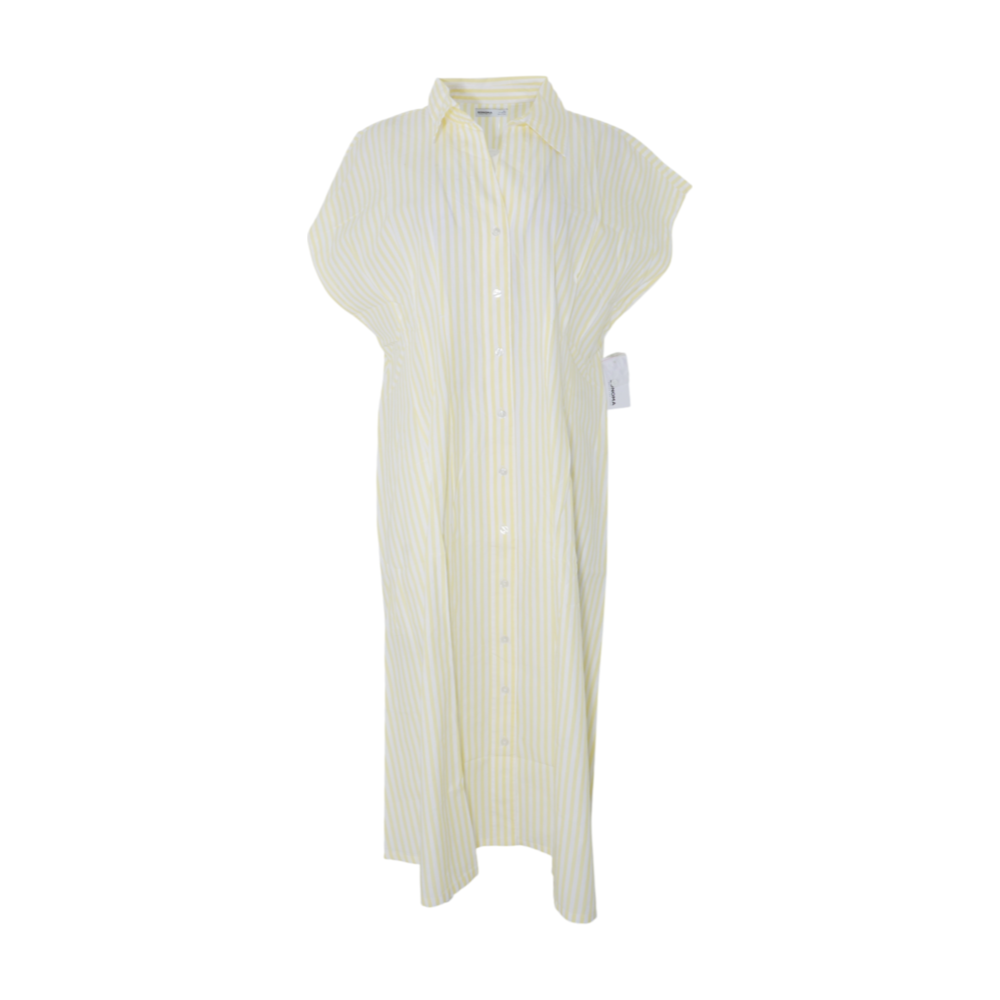 Sonoma Yellow Striped Midi Dress – Image 1