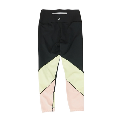 Black Color Block Active Leggings