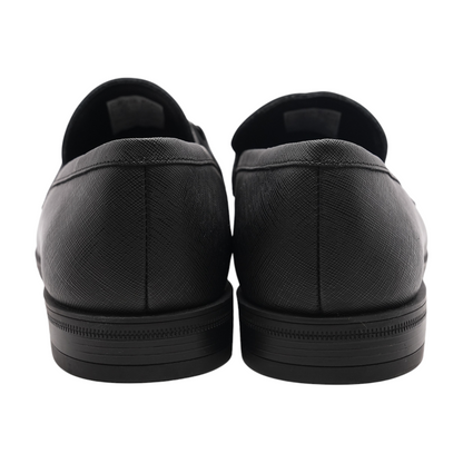 Black Slip-On Dress Shoes