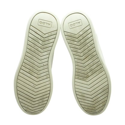 Benny Sneakers White Leather Low Top Athletic Shoes