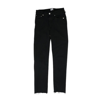 Black Solid Jeans