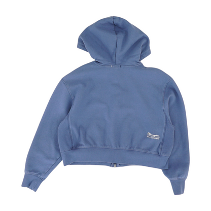 Blue Solid Active Jacket