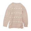 GU Pink Hearts Pullover Sweater – Image 1