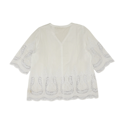 White Plus Blouse