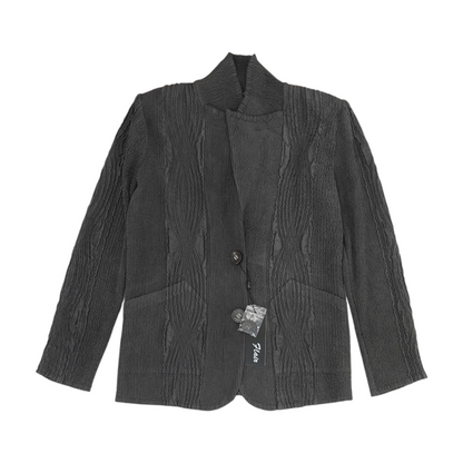 Charcoal Solid Blazer