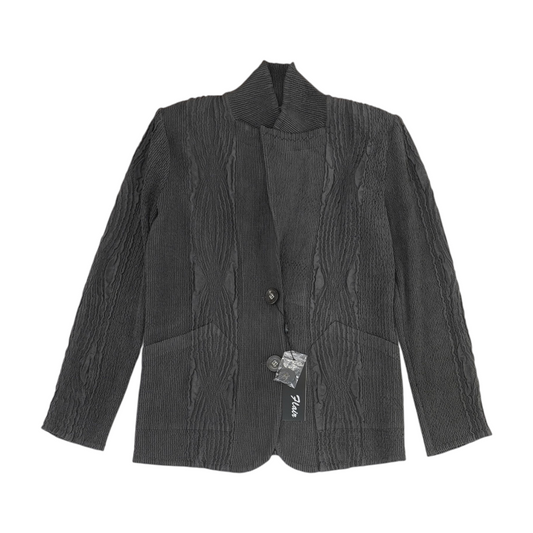 Charcoal Solid Blazer