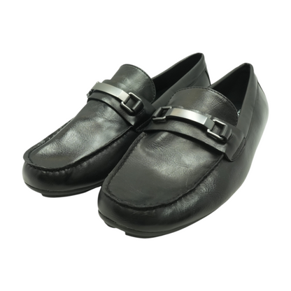 Black Slip-On Dress Shoes