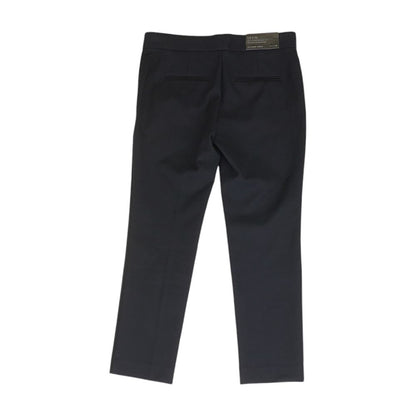 Navy Solid Dress Pants