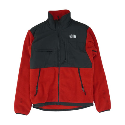 Red and Black Color Block Lightweight Jacket