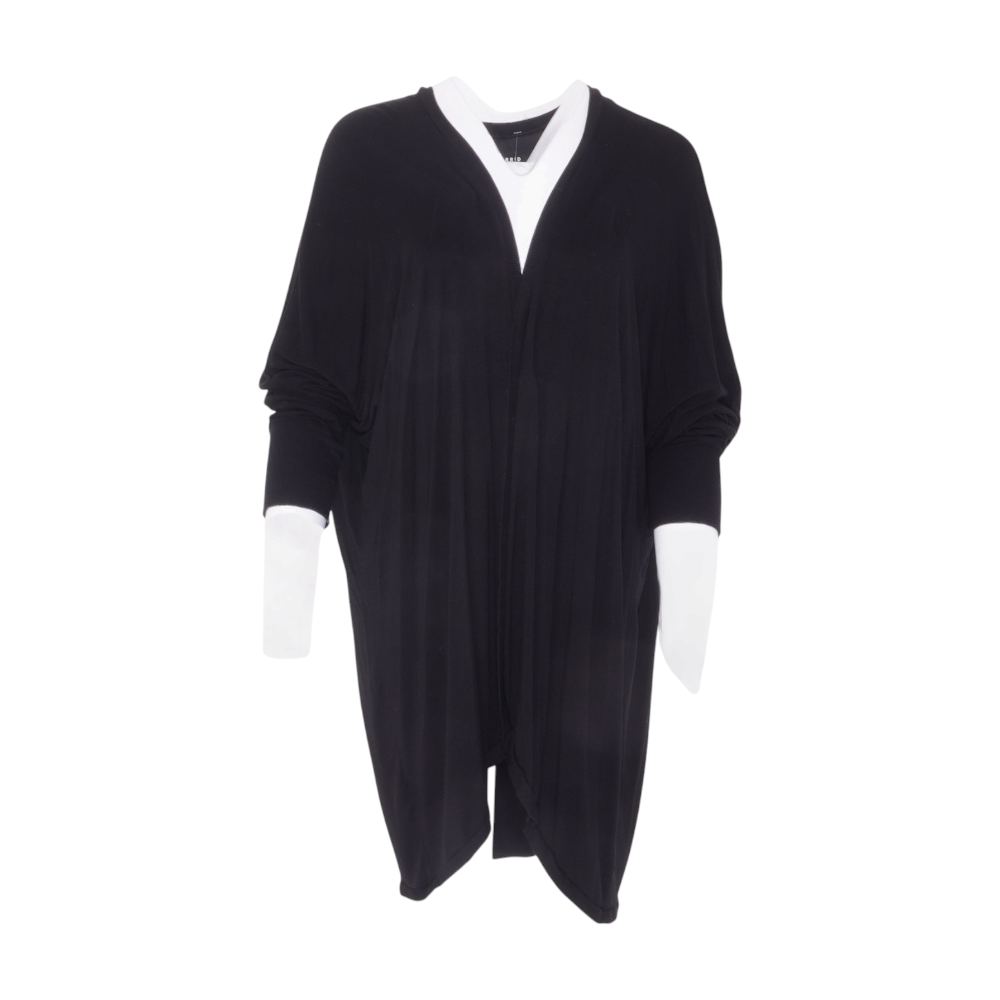 Black Plus Cardigan Sweater