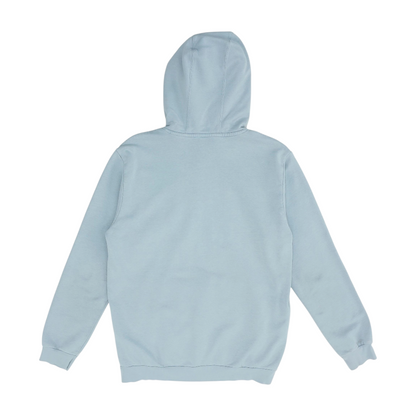 Gray Solid Hoodie Pullover