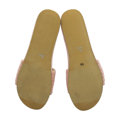 Pink Flat Sandals