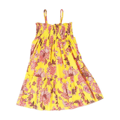 Yellow Floral Dress