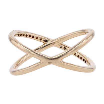 1/10 ctw 14K Yellow Gold Diamond Fashion Ring
