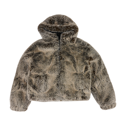 Brown Solid Jacket