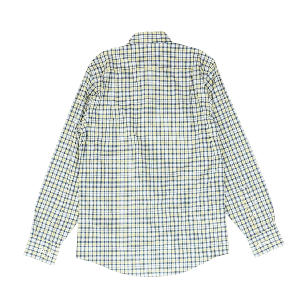 Multi Plaid Long Sleeve Button Down
