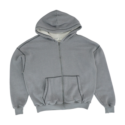 Gray Solid Active Jacket