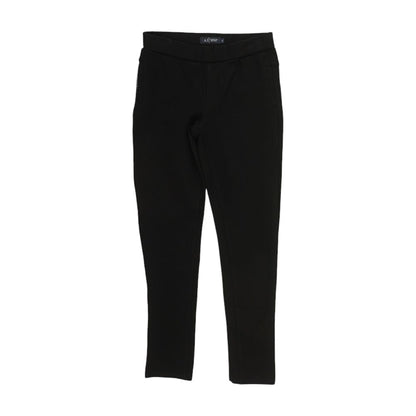 Black Solid Pants