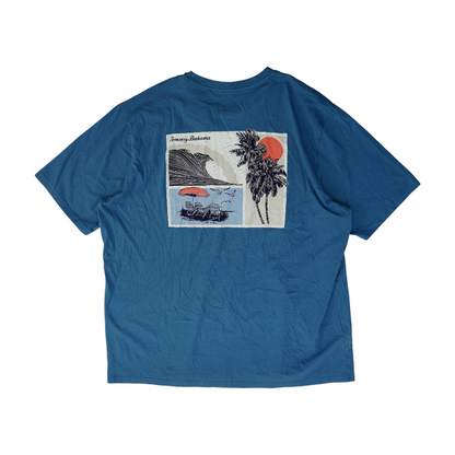 Blue Tall Solid T-Shirt