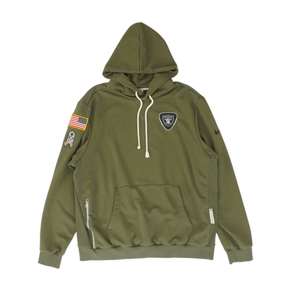 Green Las Vegas Raiders Solid Hoodie Pullover
