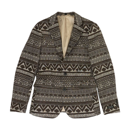 Brown Graphic Sport Coat