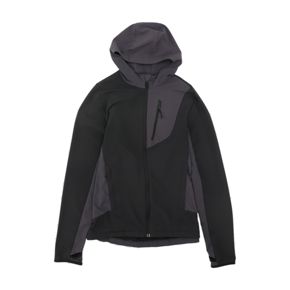 Charcoal Color Block Jacket