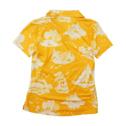 Yellow Print Blouse
