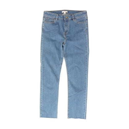 Blue Solid Jeans