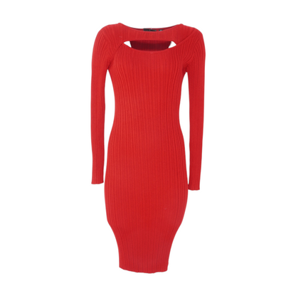 Red Midi Dress
