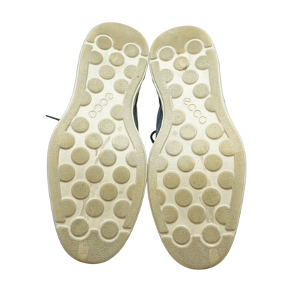 Navy Lace-Up Dress Shoes