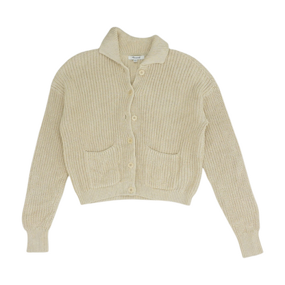 Beige Cardigan Sweater