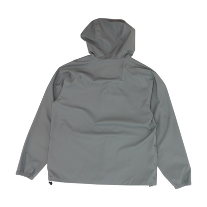 Gray Solid Rain Jacket