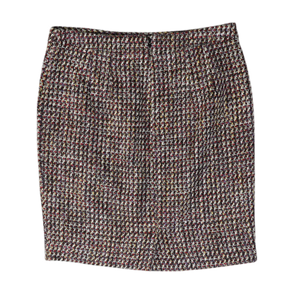 Multi Abstract Mini Skirt