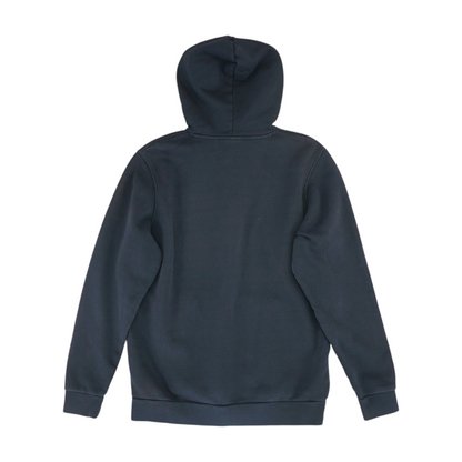 Black Solid Hoodie Pullover