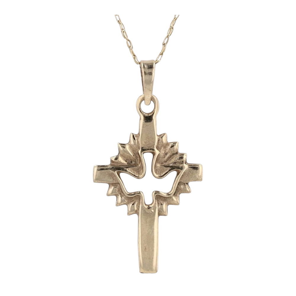 10K Yellow Gold Pendant Necklace