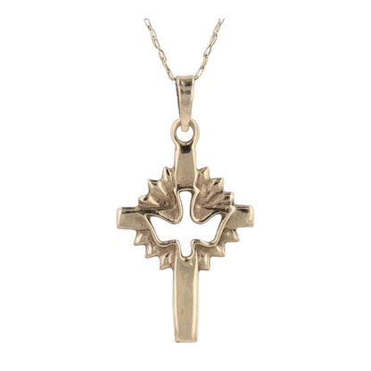 10K Yellow Gold Pendant Necklace