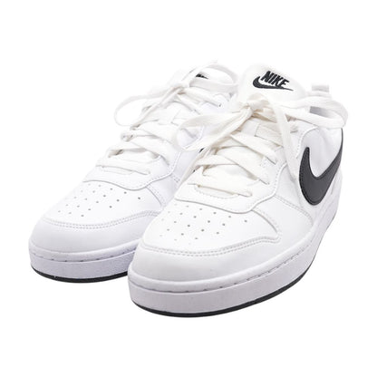 Court Borough Low Recraft White Leather Athletic Shoes