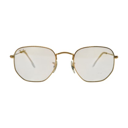 Gold RB 3548 Geometric Prescription Eyewear