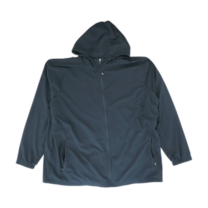 Black Solid Active Jacket