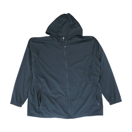 Black Solid Active Jacket
