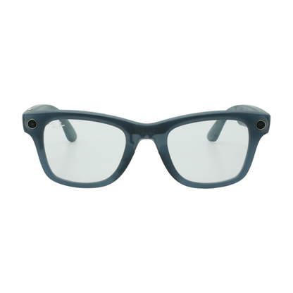 Matte Jeans Wayfarer Smart Glasses