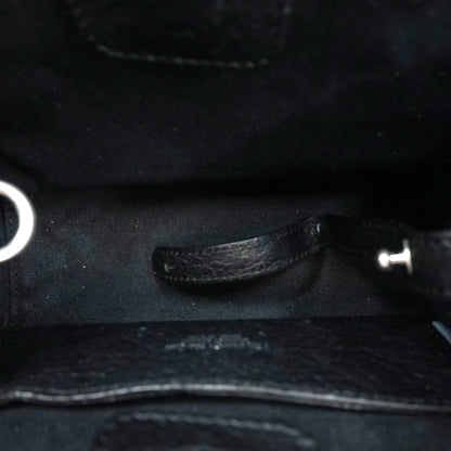 Black Crocodile Leather Handbag