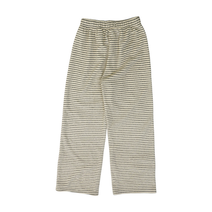 Ivory Striped Pants