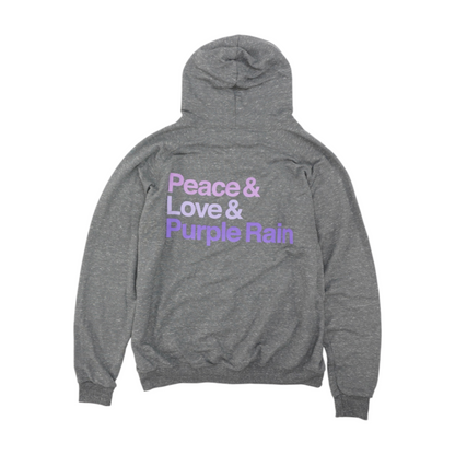 Gray Solid Hoodie Pullover