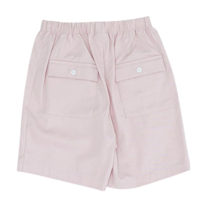 Pink Solid Shorts