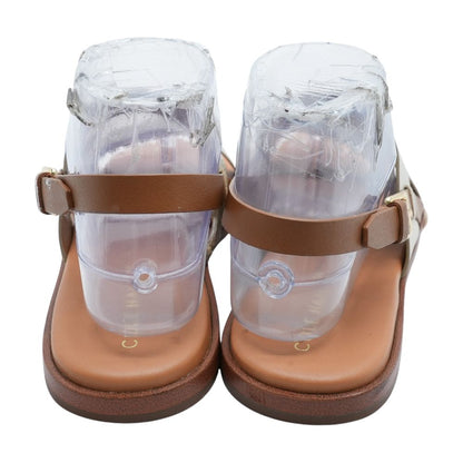 Gold Flat Sandals