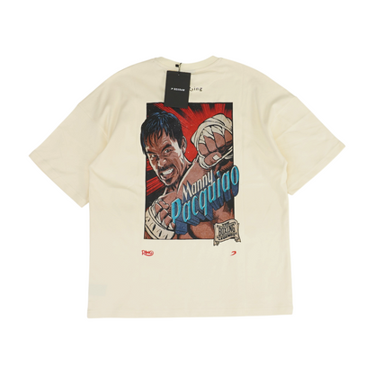 Beige Solid T-Shirt