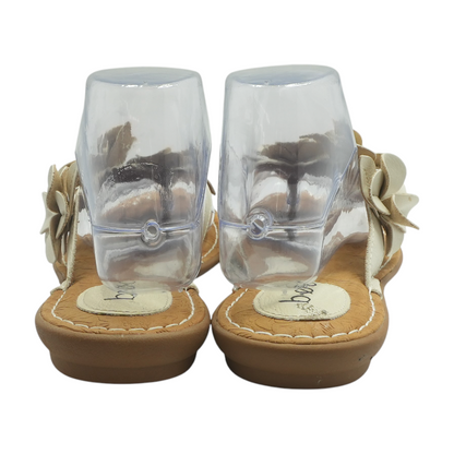 White Flip-Flop Sandals